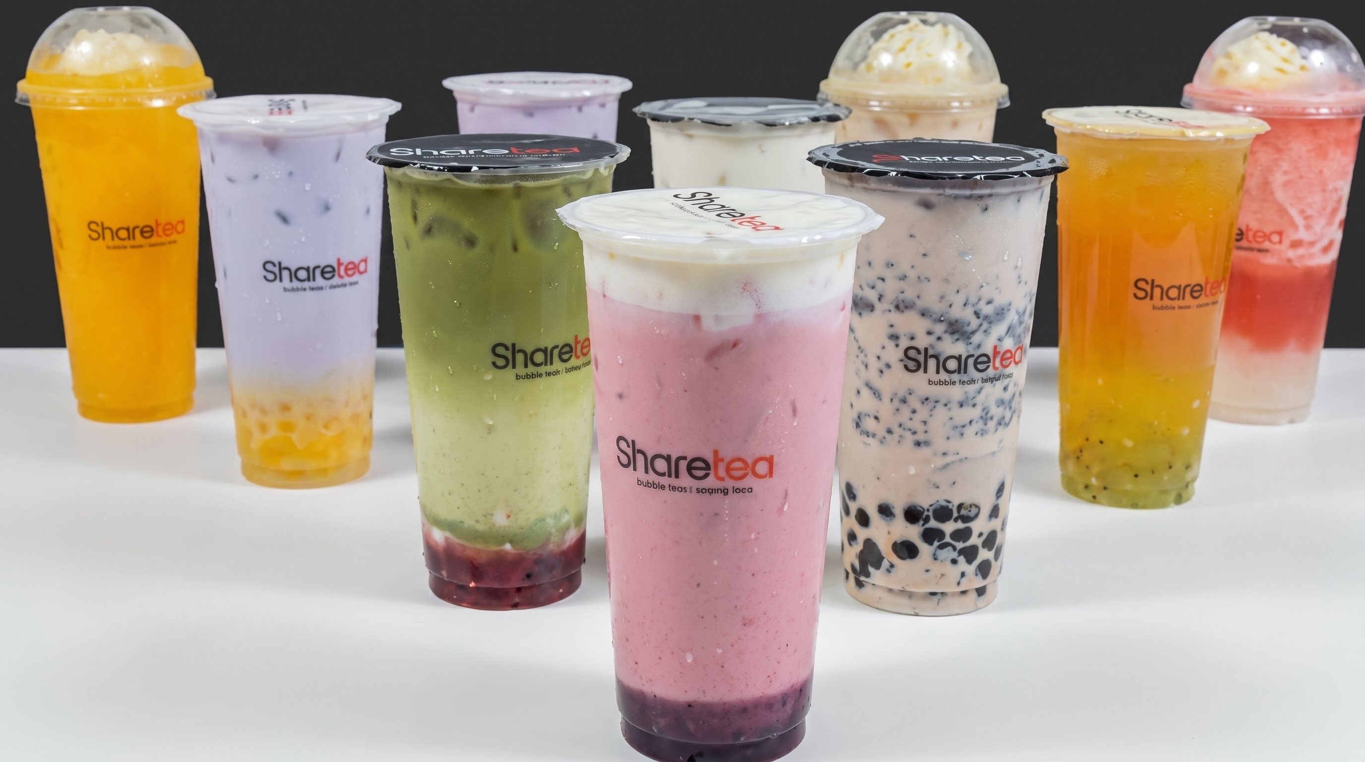 ShareTea Charlotte drinks lineup